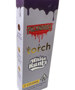 Packwoods X torch Vape UK - White Runtz