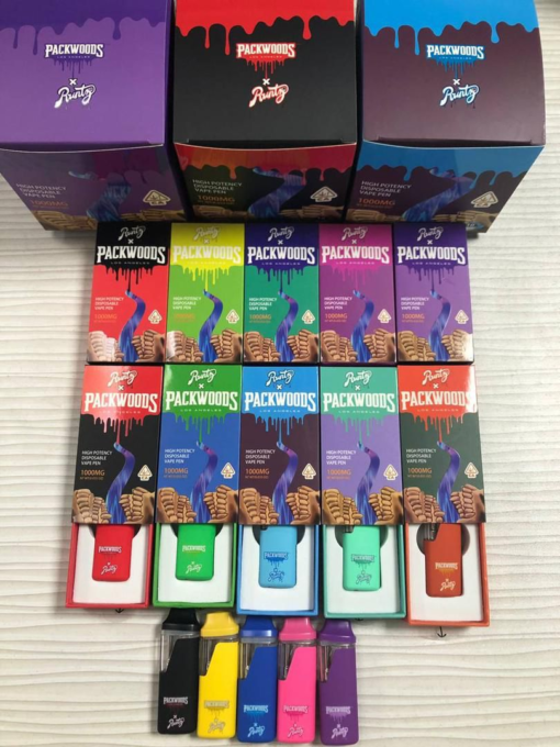 Packwoods X Runtz Vape UK - Wholesale THC Vapes UK - 100 Counts - Packwoods Vape UK for sale